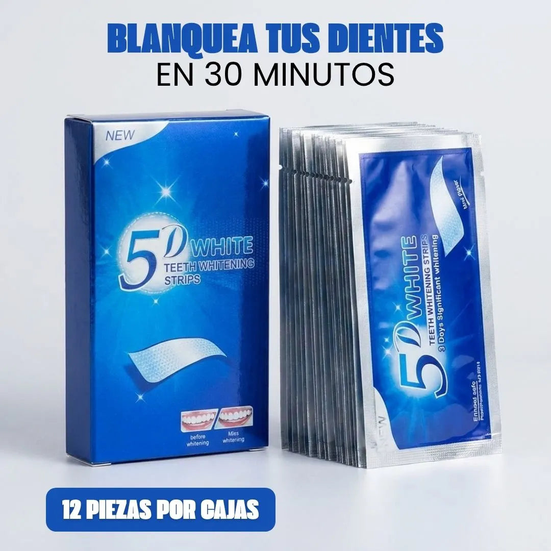 Tiras dentales - 5D White®️