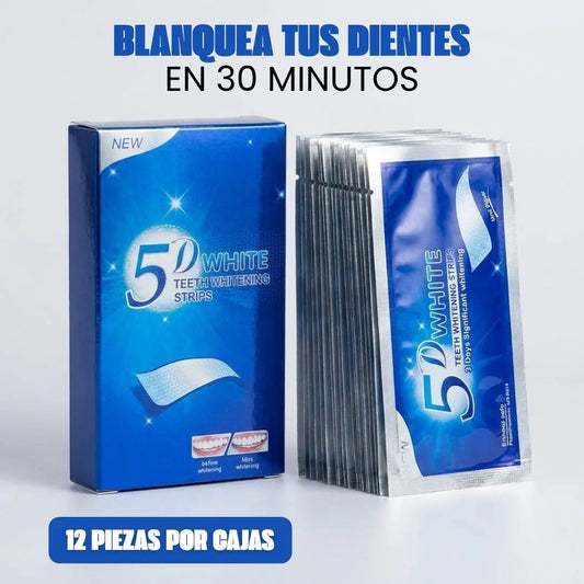 Tiras dentales - 5D White®️