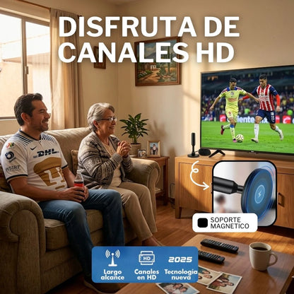 ANTENA SEÑAL LIBRE HD® - CANALES SIN SUSCRIPCIÓN EN MÉXICO