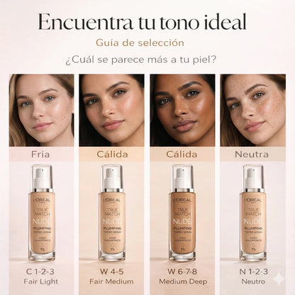 Base Sérum Rellenadora con Ácido Hialurónico – L'Oréal Paris