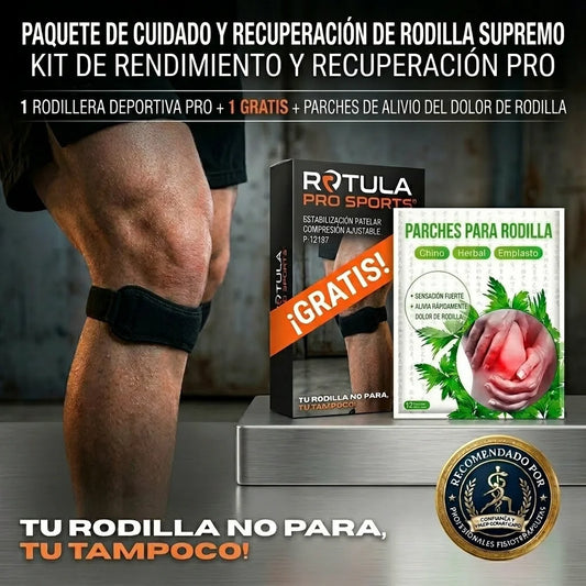 ROTULA PRO SPORTS® - Tu rodilla no para. Tú tampoco.